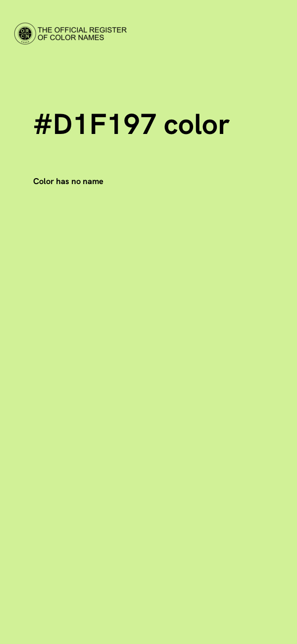 #D1F197 color image