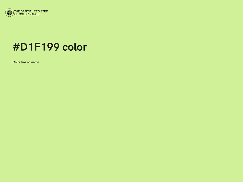 #D1F199 color image