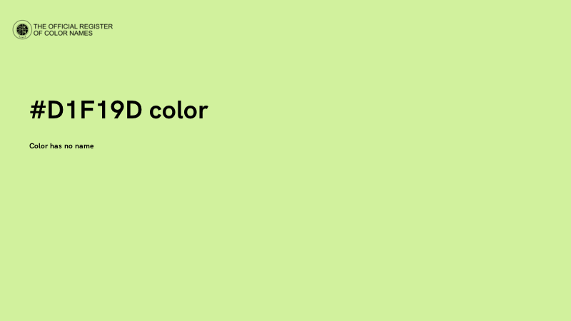 #D1F19D color image