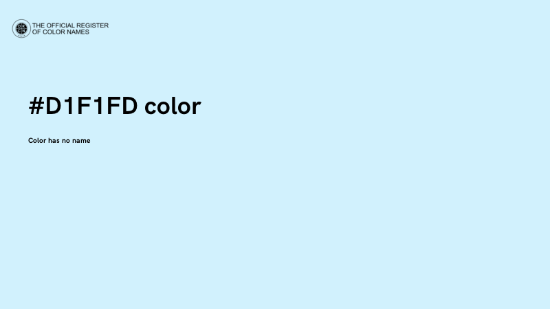 #D1F1FD color image