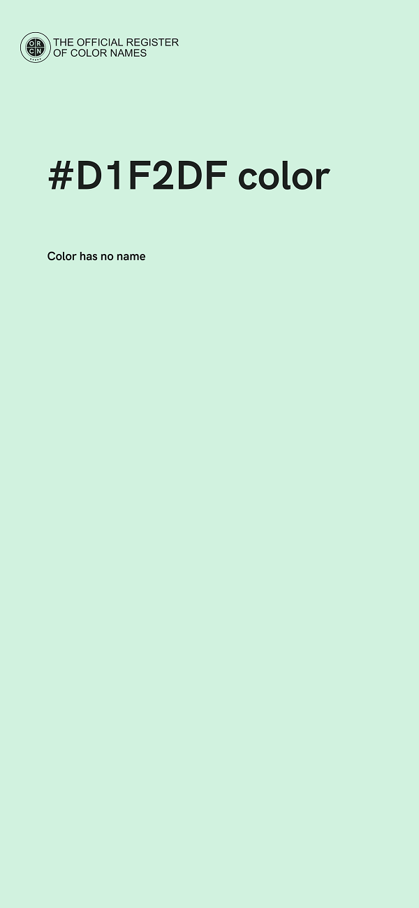 #D1F2DF color image
