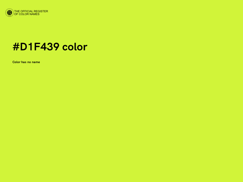 #D1F439 color image