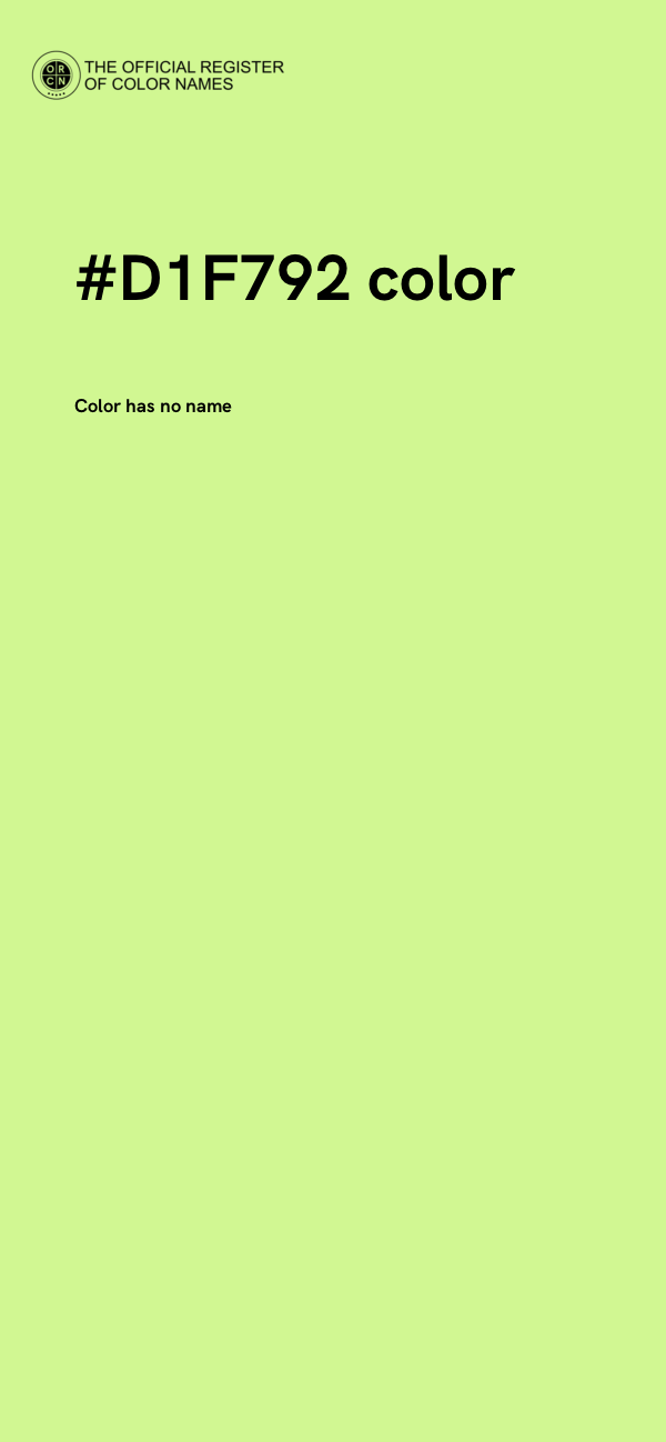 #D1F792 color image