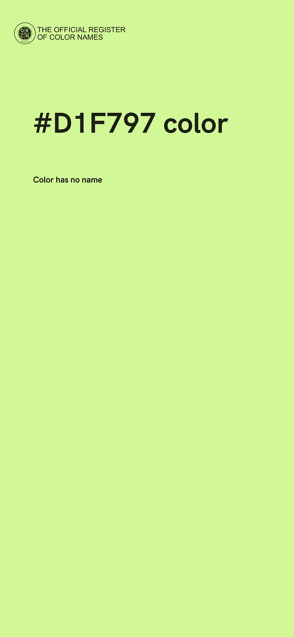 #D1F797 color image