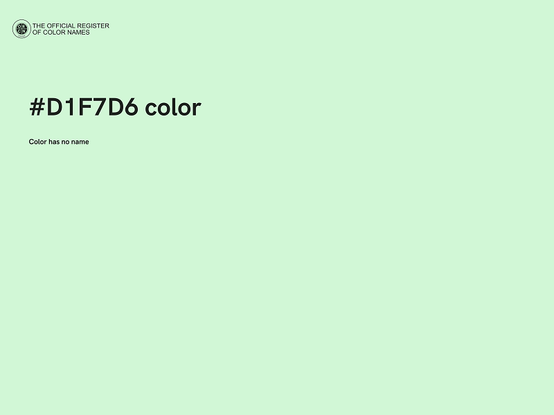 #D1F7D6 color image