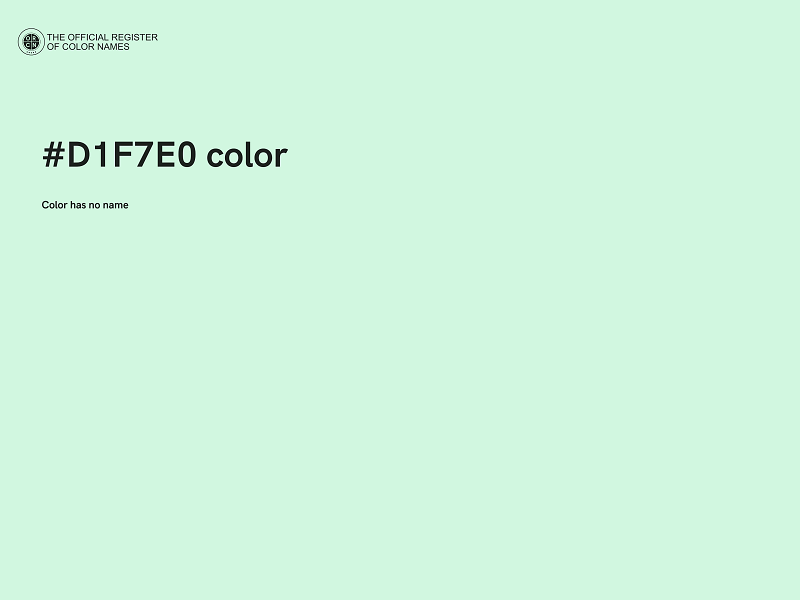 #D1F7E0 color image