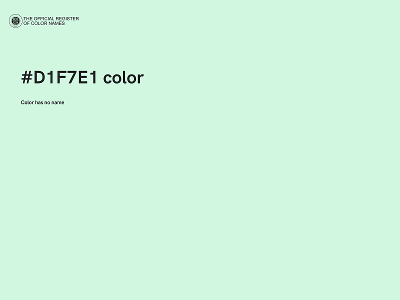 #D1F7E1 color image