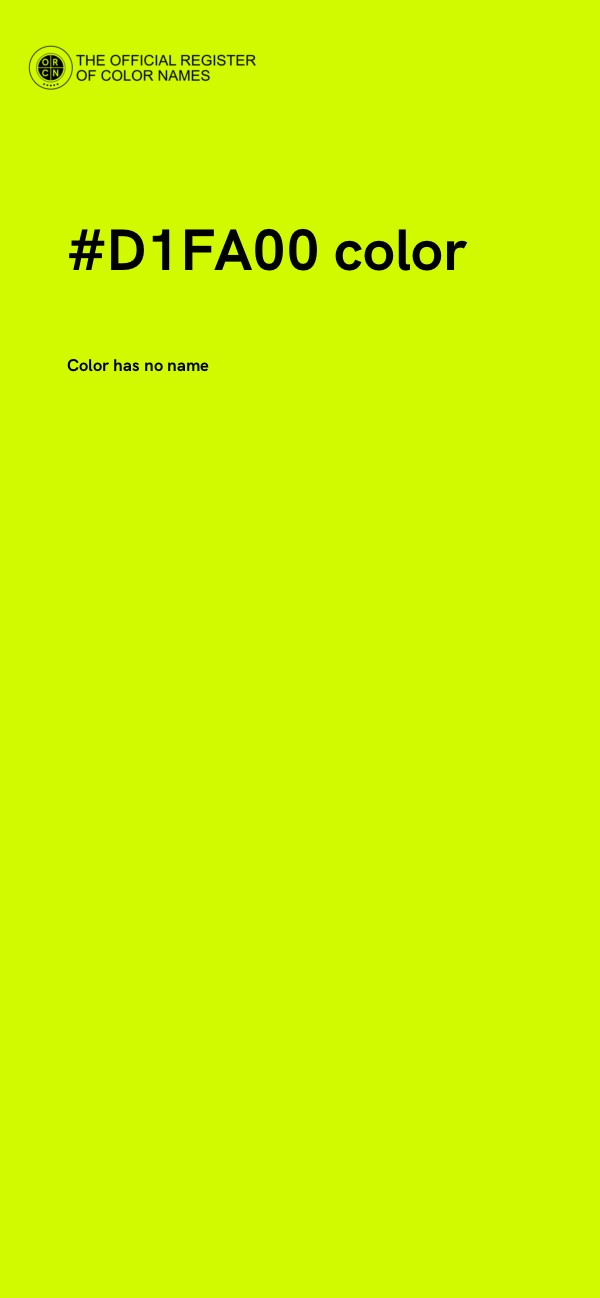 #D1FA00 color image
