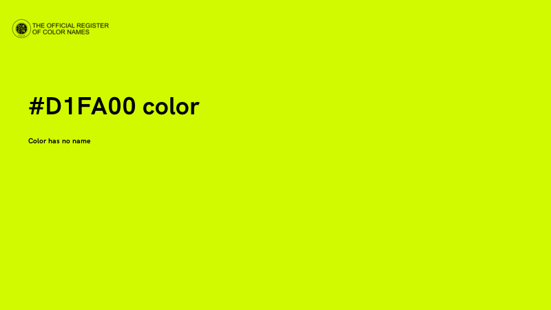 #D1FA00 color image