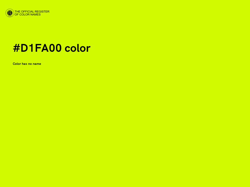 #D1FA00 color image