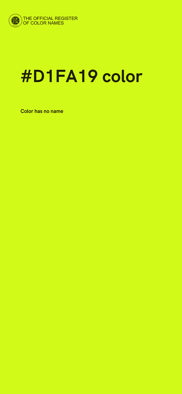 #D1FA19 color image
