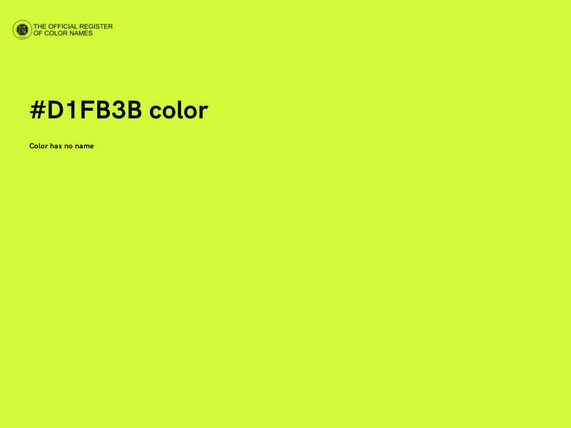 #D1FB3B color image