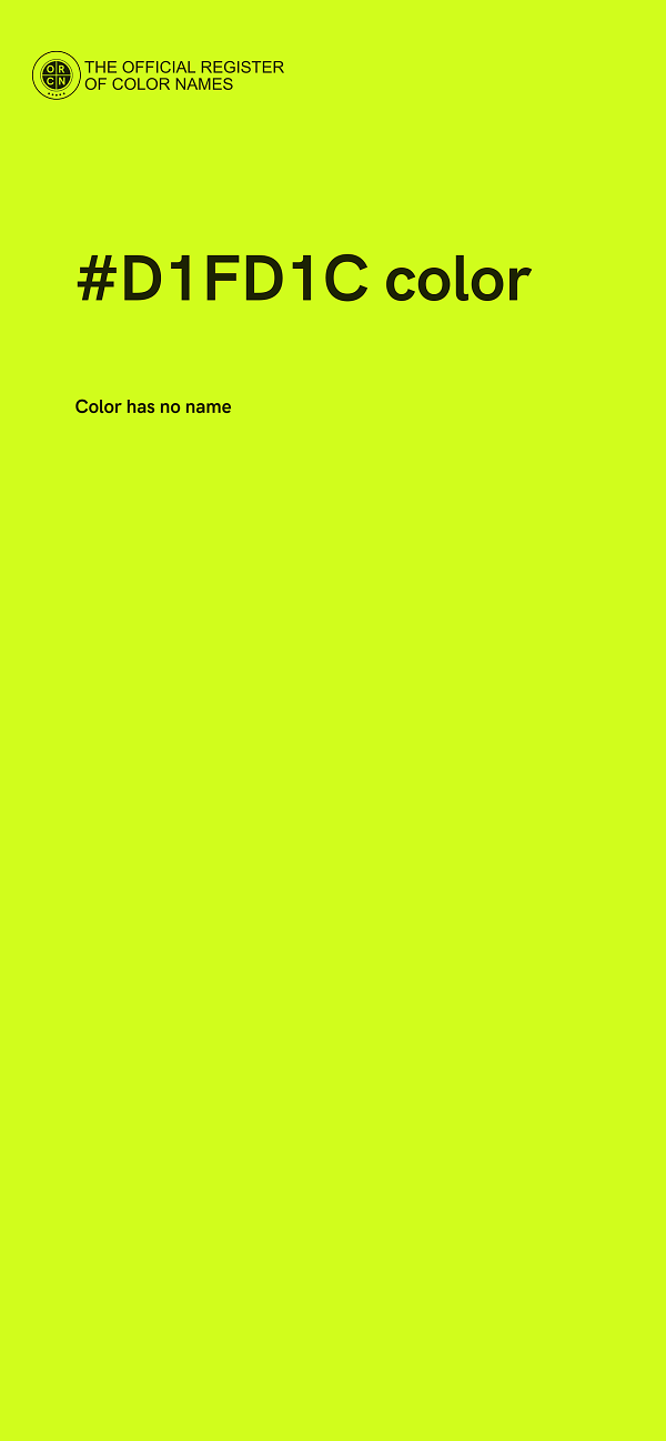 #D1FD1C color image