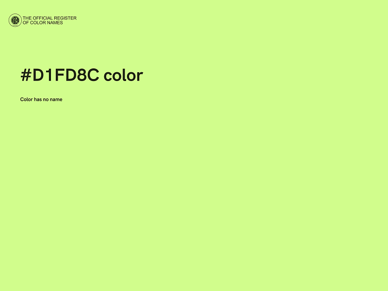 #D1FD8C color image