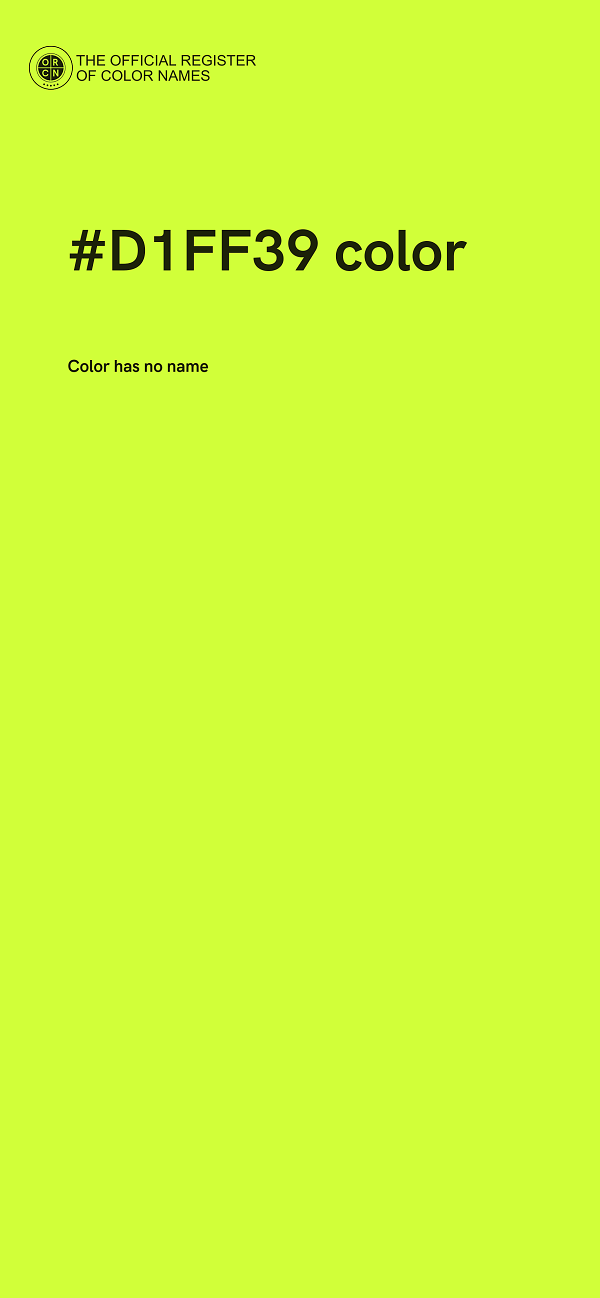 #D1FF39 color image