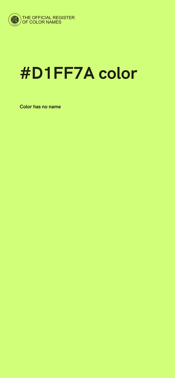 #D1FF7A color image