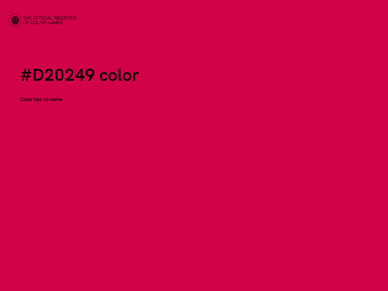 #D20249 color image