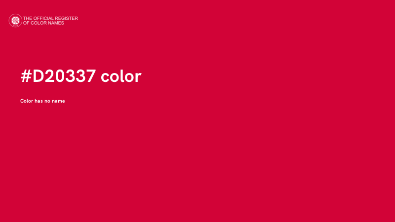 #D20337 color image