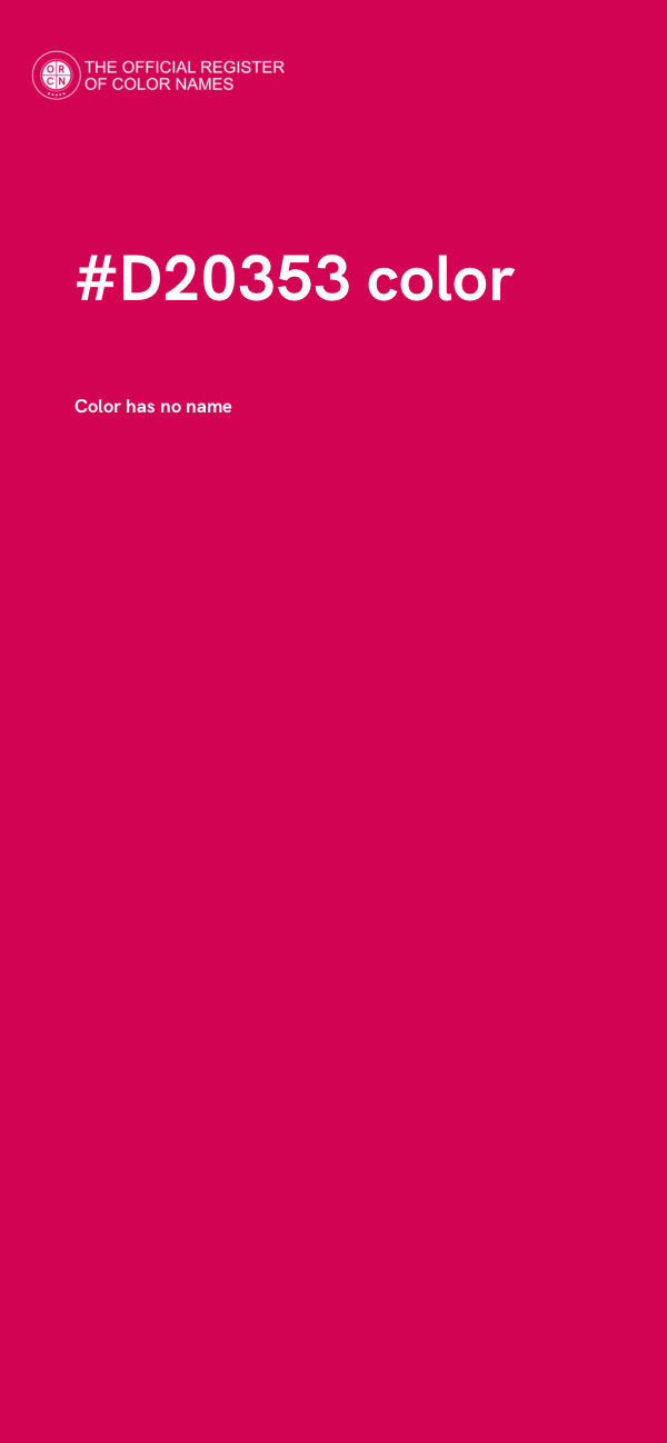 #D20353 color image
