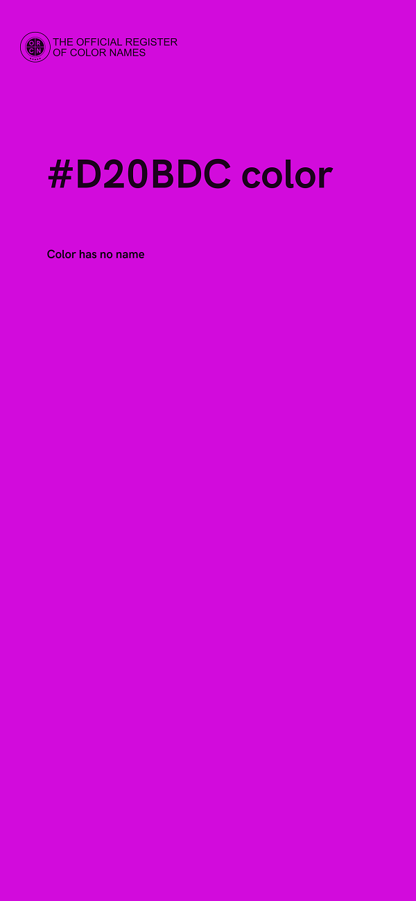 #D20BDC color image