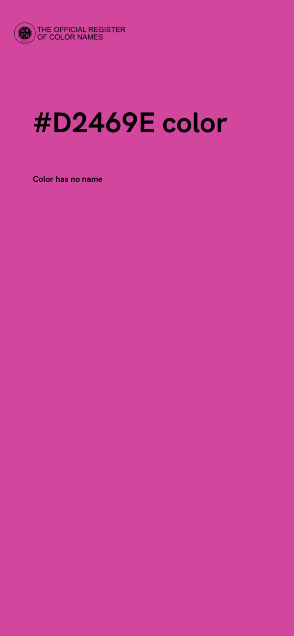 #D2469E color image