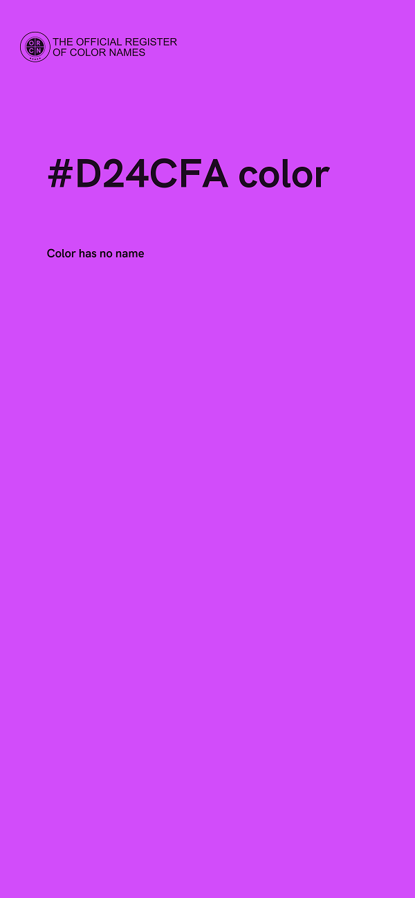 #D24CFA color image