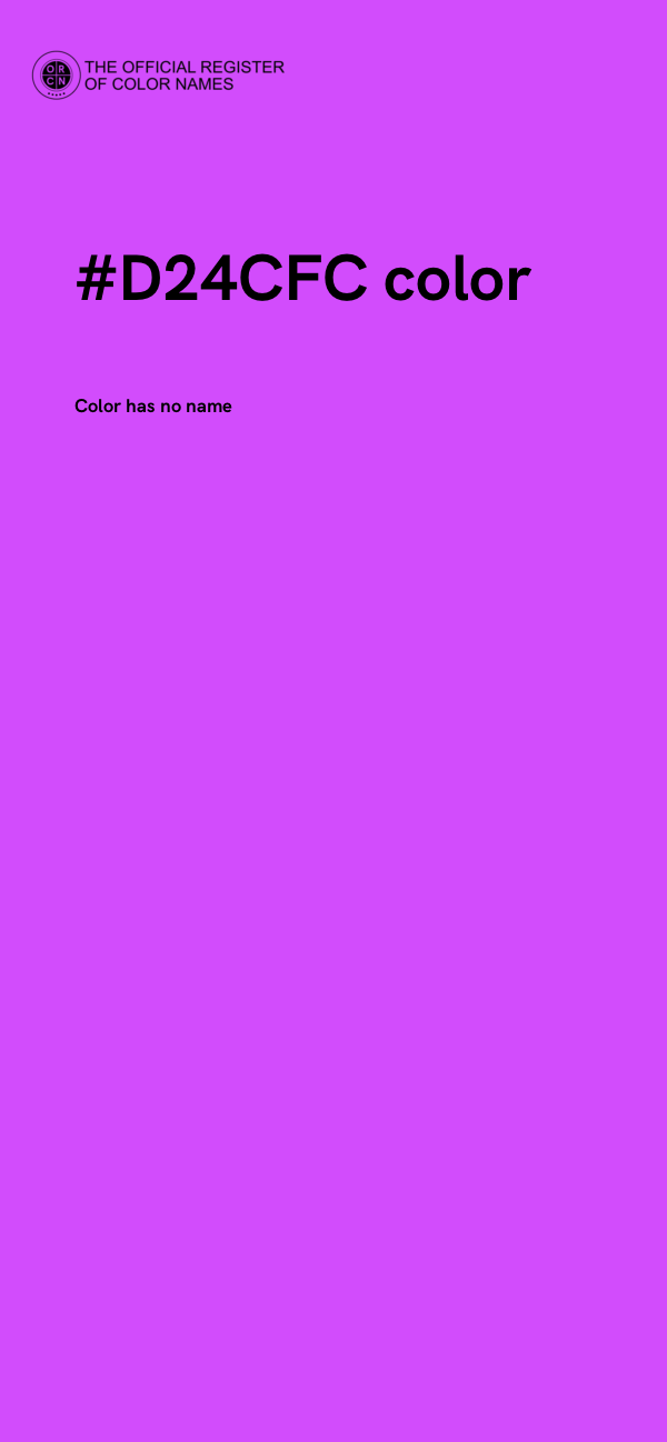 #D24CFC color image