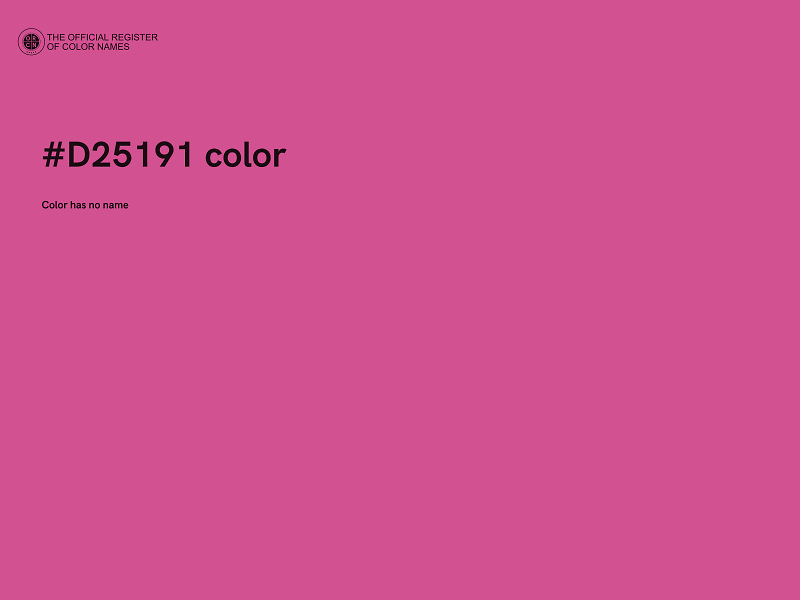 #D25191 color image