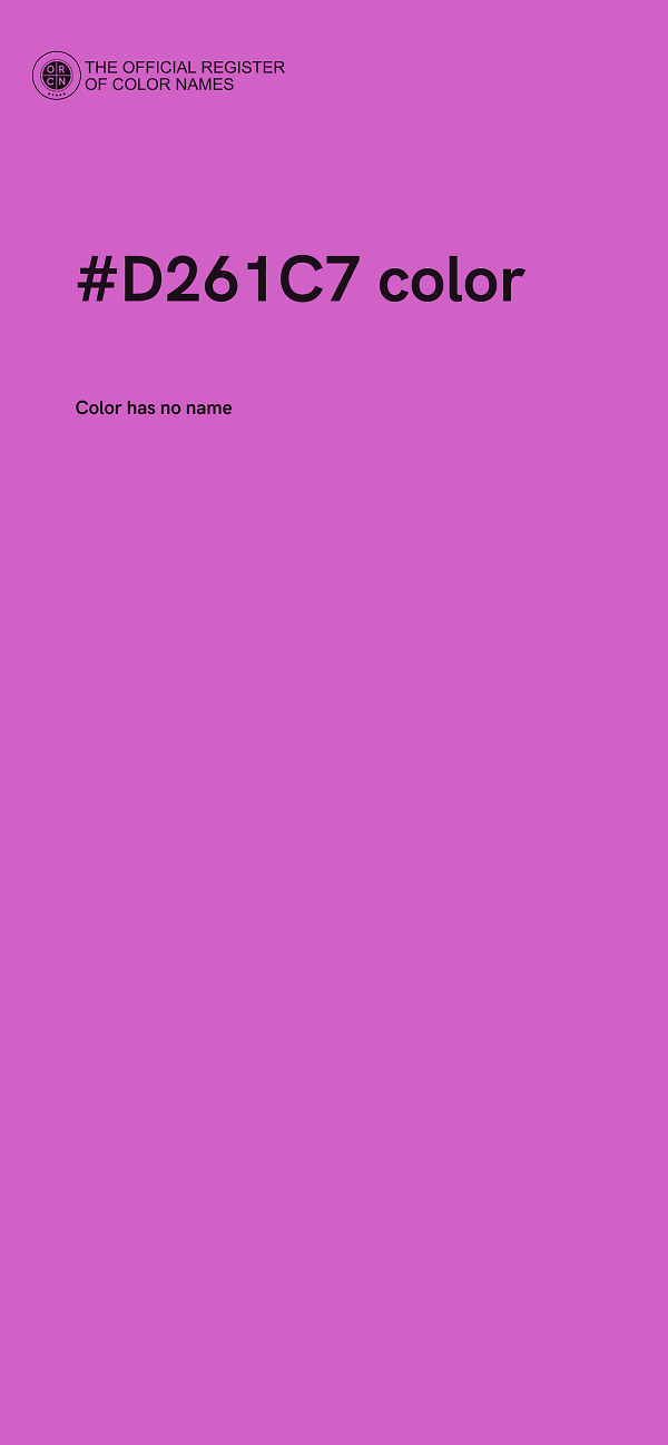 #D261C7 color image
