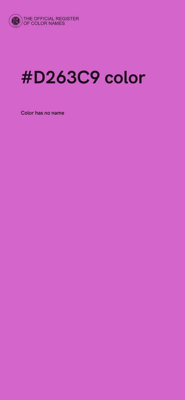 #D263C9 color image