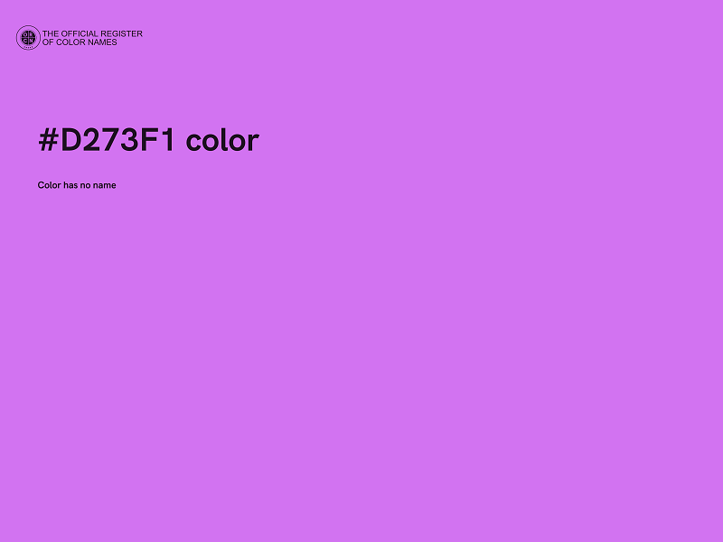 #D273F1 color image