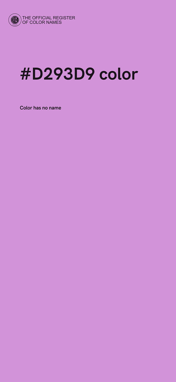 #D293D9 color image
