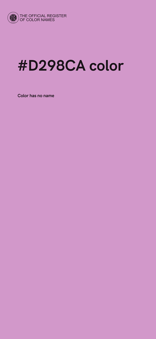 #D298CA color image
