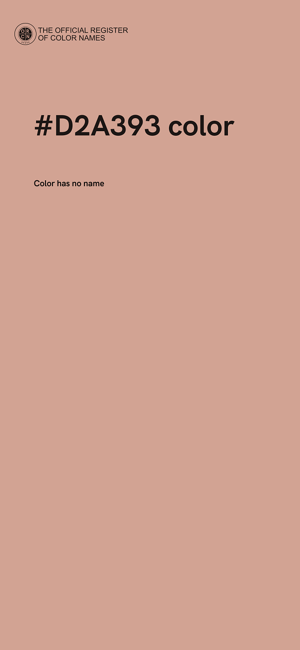 #D2A393 color image