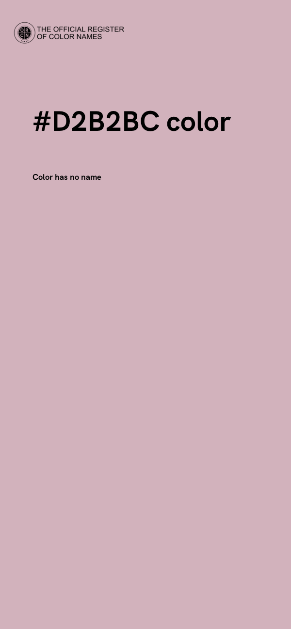 #D2B2BC color image