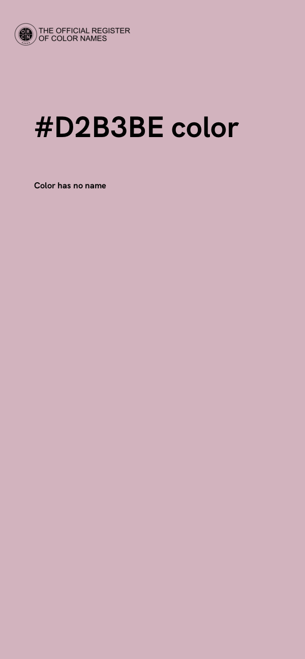 #D2B3BE color image
