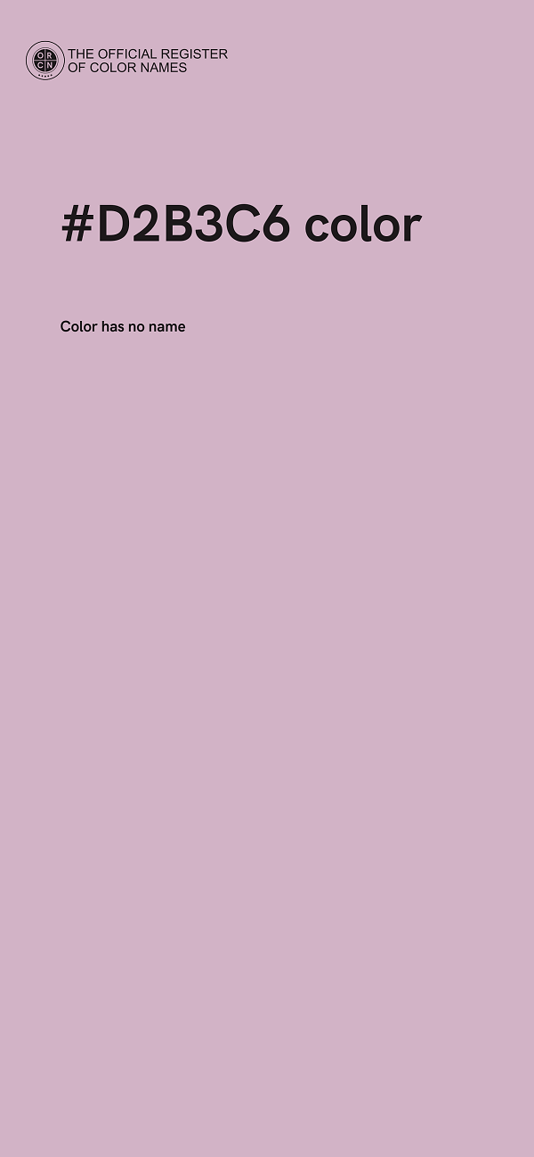 #D2B3C6 color image