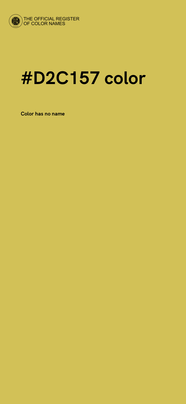 #D2C157 color image