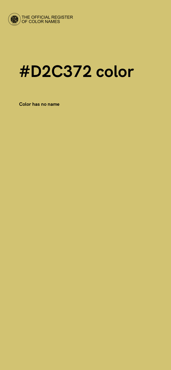 #D2C372 color image