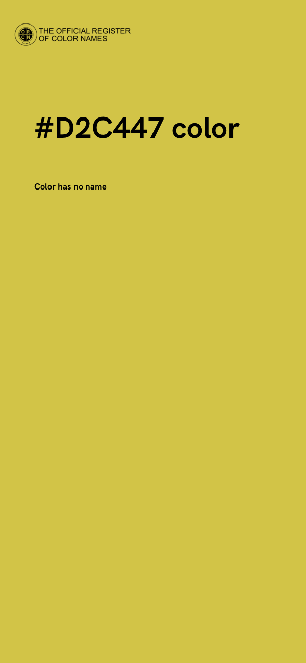 #D2C447 color image