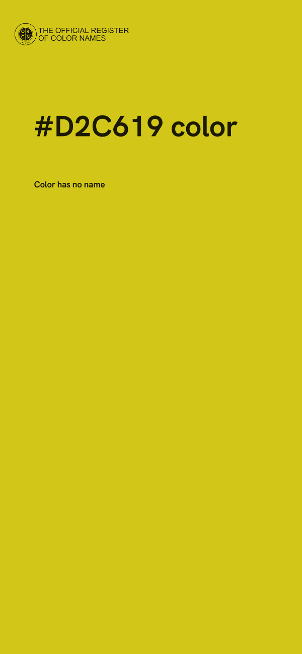 #D2C619 color image