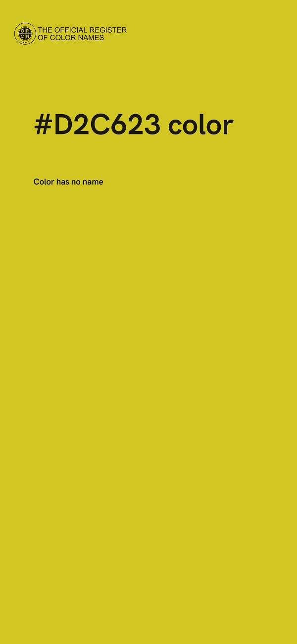 #D2C623 color image