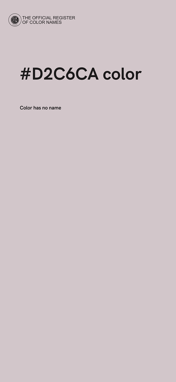 #D2C6CA color image