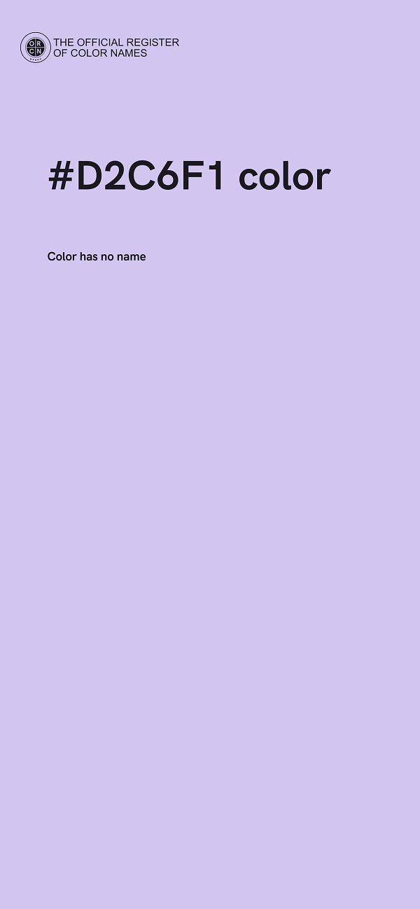#D2C6F1 color image