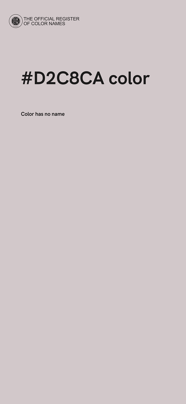 #D2C8CA color image