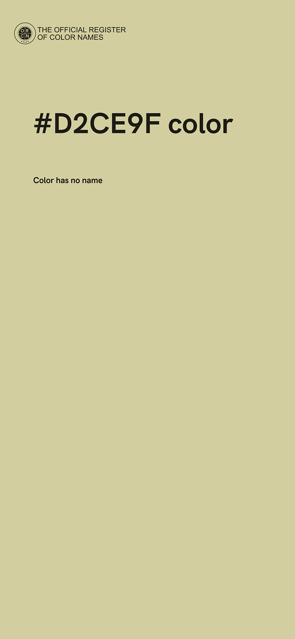 #D2CE9F color image