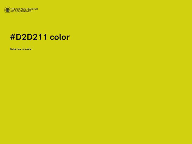 #D2D211 color image