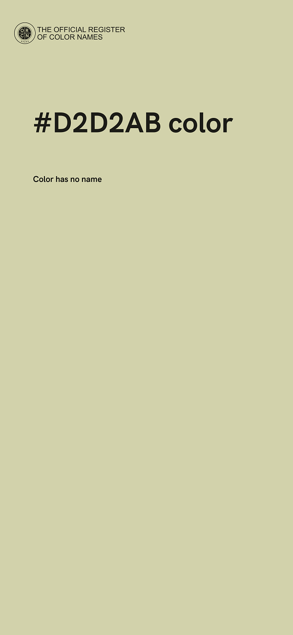 #D2D2AB color image