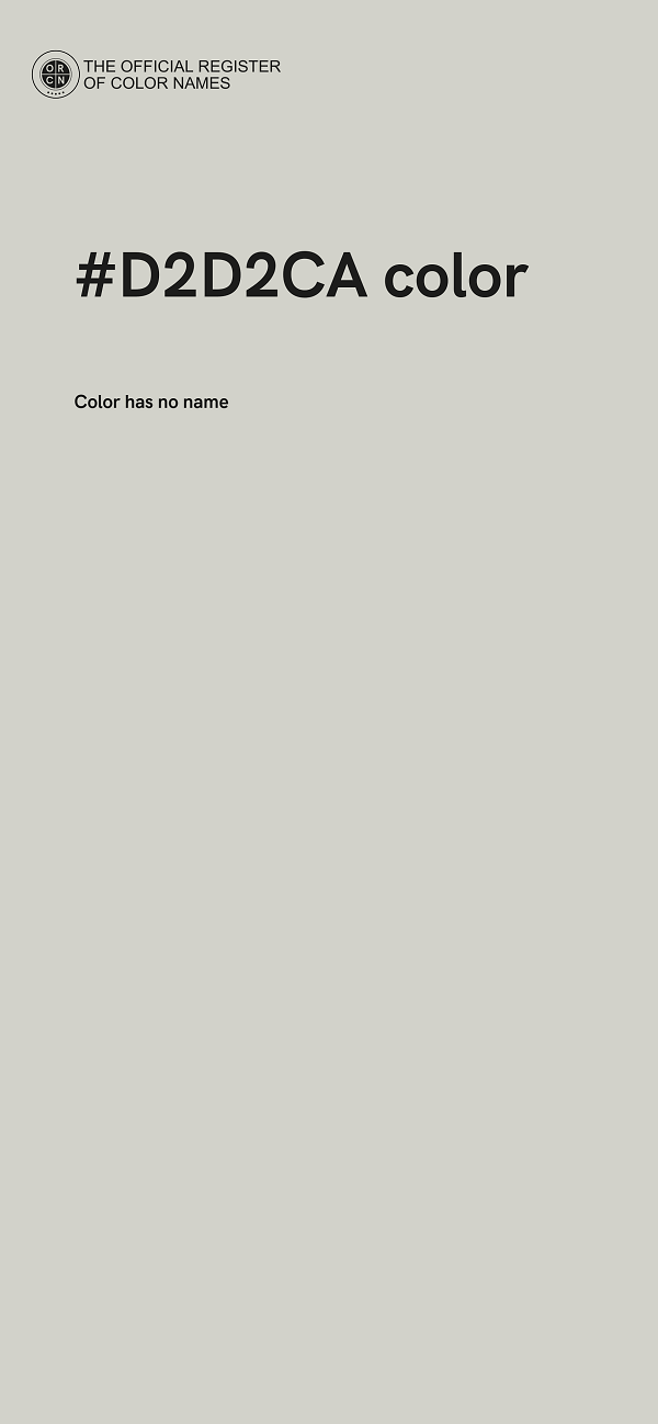 #D2D2CA color image