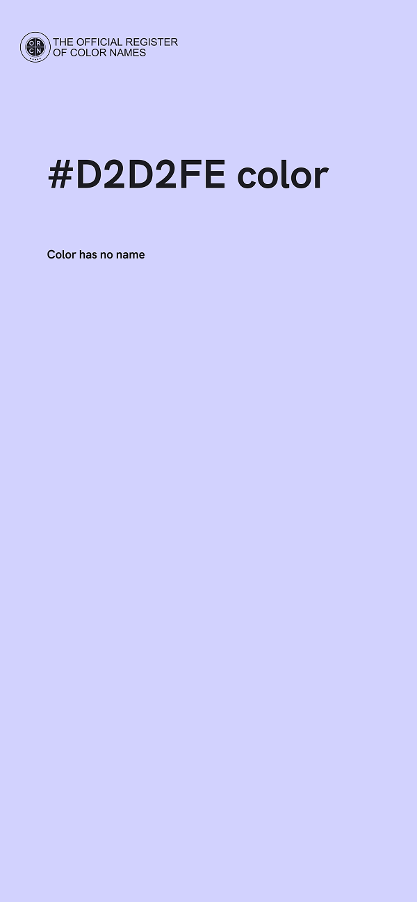 #D2D2FE color image